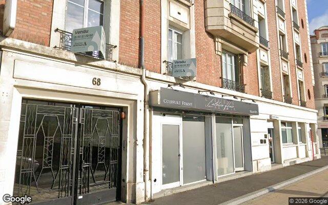 Façade : 68 rue Pierre Brossolette, Colombes