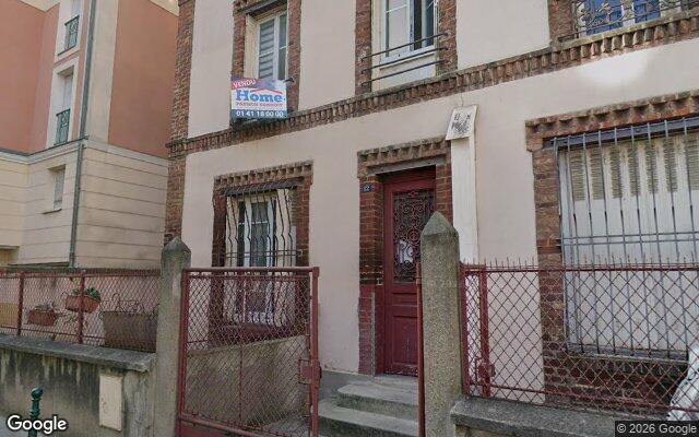 Façade : 12 rue François Mauriac, Colombes