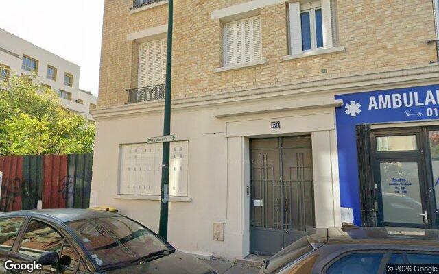 Façade : 59 rue Colbert, Colombes