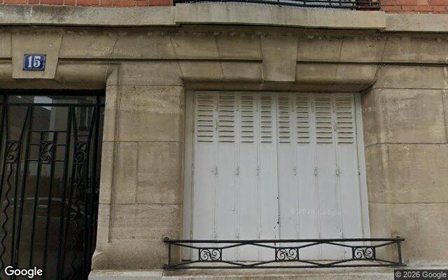 Façade : 15 rue Jean Mermoz, Colombes