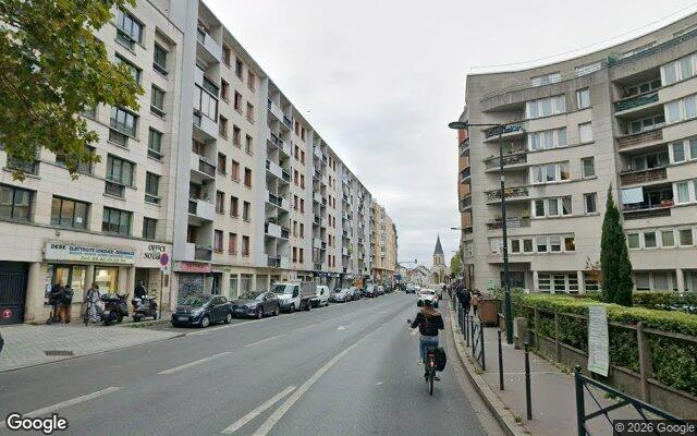 Façade : 33 avenue Henri Barbusse, Colombes