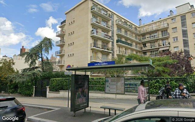 Façade : 46 boulevard Edgar Quinet, Colombes
