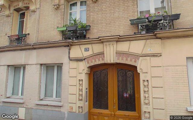 Façade : 128 rue des Champarons, Colombes